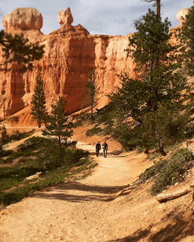 bryce hiking 1956