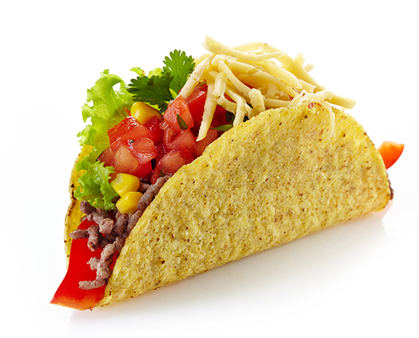 How hard is it to put together a taco for lunch?