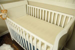 O-Wool Organic Wool Crib Mattress Pad