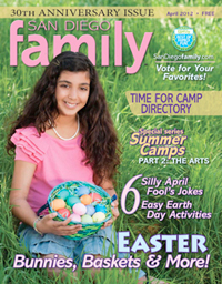 April 2012 issue: San Diego Family Magazine