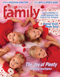 February 2012 issue: San Diego Family Magazine