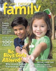 April 2011 issue: San Diego Family Magazine