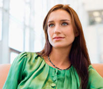 woman thinking