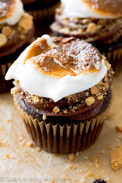 Smore Cupcakes