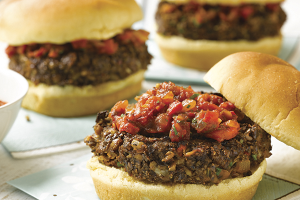 black bean nacho burgers by melissa darabian sm