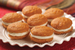 Mini Pumpkin Whoopie Pies from Very Best Baking