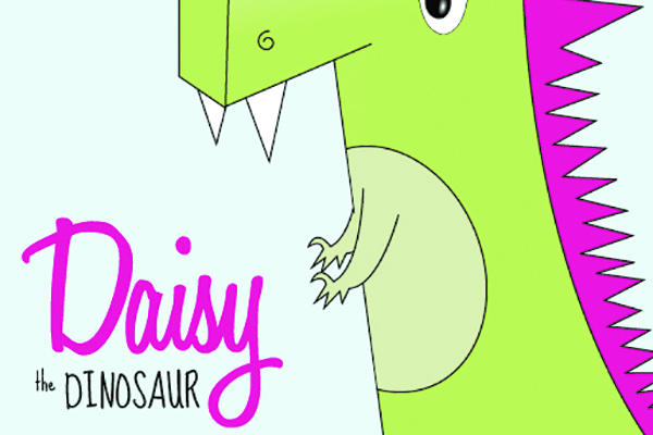 Screen shot from the Daisy the Dinosaur game.