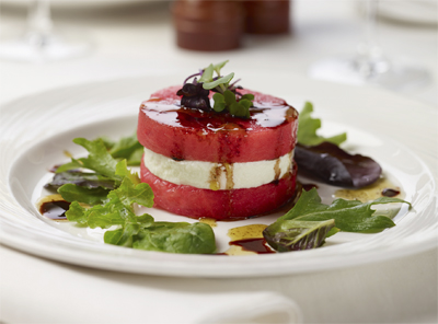 Enjoy the Watermelon Salad from The Palm in Downtown San Diego!