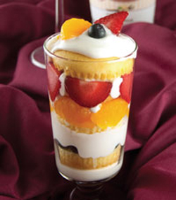 Cupcake Fruit Trifles