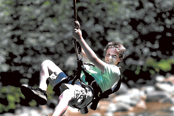 Go on a zipline adventure!