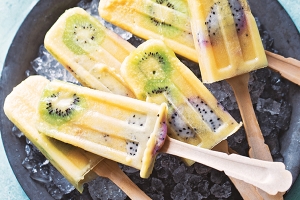 Tropical Mango Popsicles