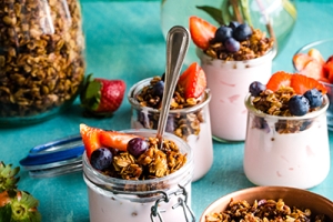 Homemade Granola Parfaits